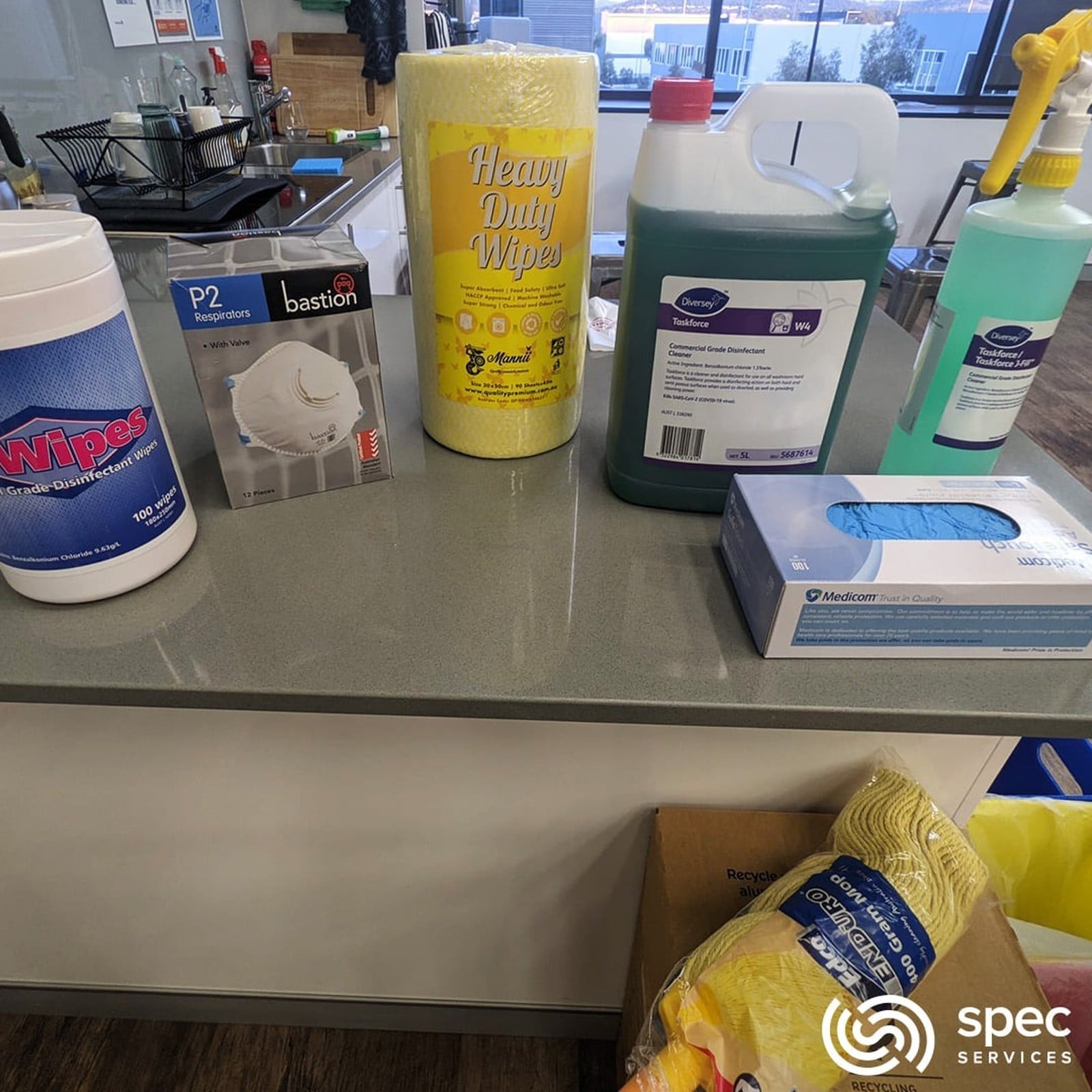 Specialist forensic cleaning supplies and equipment
