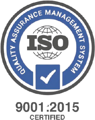 ISO 9001:2015 certification logo