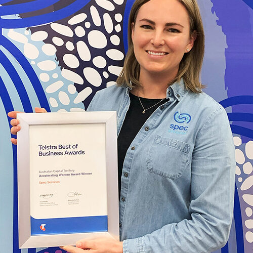 WINNER of the Telstra Best of Business Awards Canberra